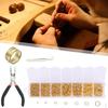1173pcs 3-10mm Open Jump Kits for Jewelry Making Supplies with Pliers Tweezers Findings