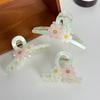 Color Charming Candy Flower Hair Clutch Clip Versatile Accessory For Use Everyday