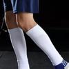2 Pairs Shin Guard Sleeves Shin Pad Socks Nylon Size 38‑47 Sports Accessory for Soccer Football