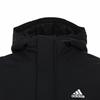 Adidas Logo Striped Printed Hooded Zip-Up Long Sleeve Jacket Men Jacket Black IX8884