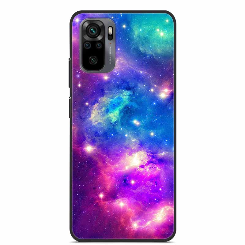 Dla Xiaomi Redmi Note 10S Case silikonowa tylna okładka etui na telefony dla Xiaomi Redmi Note10T 2021 miękki futerał uwaga 10S 10T 10 T S Coque