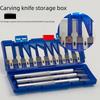 13-Piece Carving & Utility Knife Set with Detergent Bottle, Film, and Paper Cutting Tools