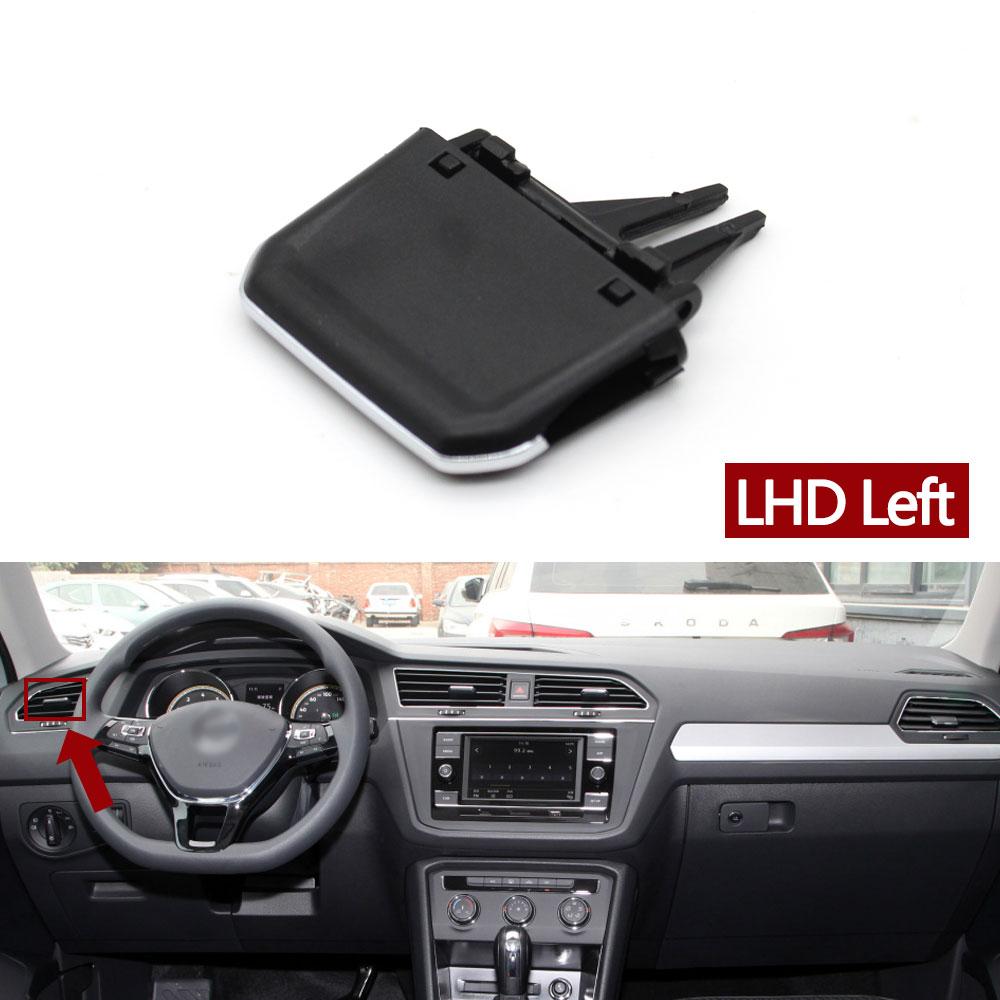 Car Front Dashboard Air Conditioner AC Vent Grille Outlet Tab Clip Slider For VW Volkswagen Tiguan 2017 2018
