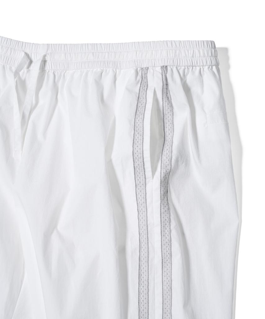YOUHEE Ruffle Detailed Banding Pants White