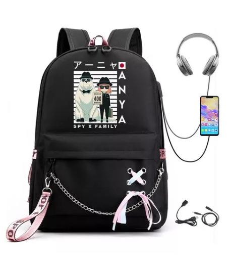Spy Play House Anime Student School Bag Teen Girl Adult Backpack