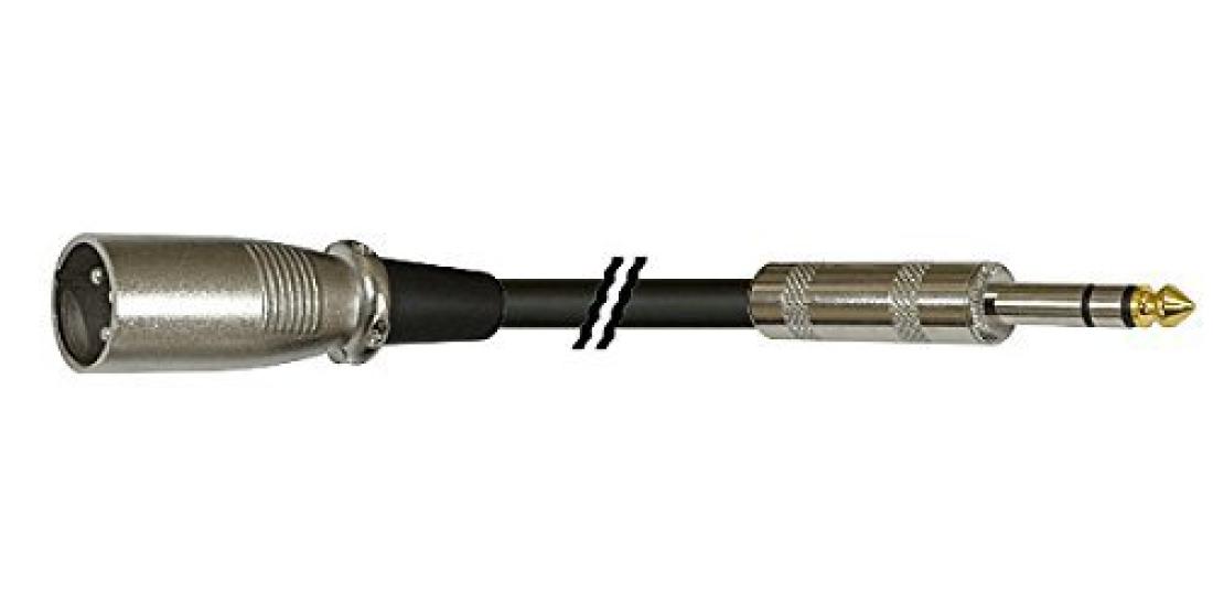 

CLASSIC PRO Audio Cable 1m TRS Packaged Mixer/Instrument (XLR (male) - phone) [PAPILIO Inspected/Specially Product]