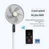 Ventilatore a Pavimento Xiaxin da 16 pollici - 8 Velocità, Telecomando Smart, Flusso d'Aria Ampio e Silenzioso