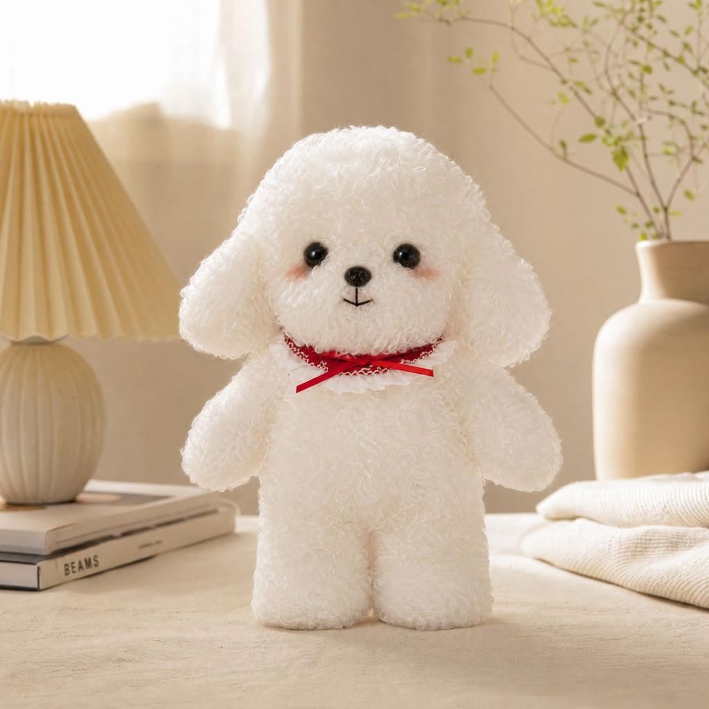 Plush Stuffed Animal Doll Toy for Kids, Soft Cuddly Plushie