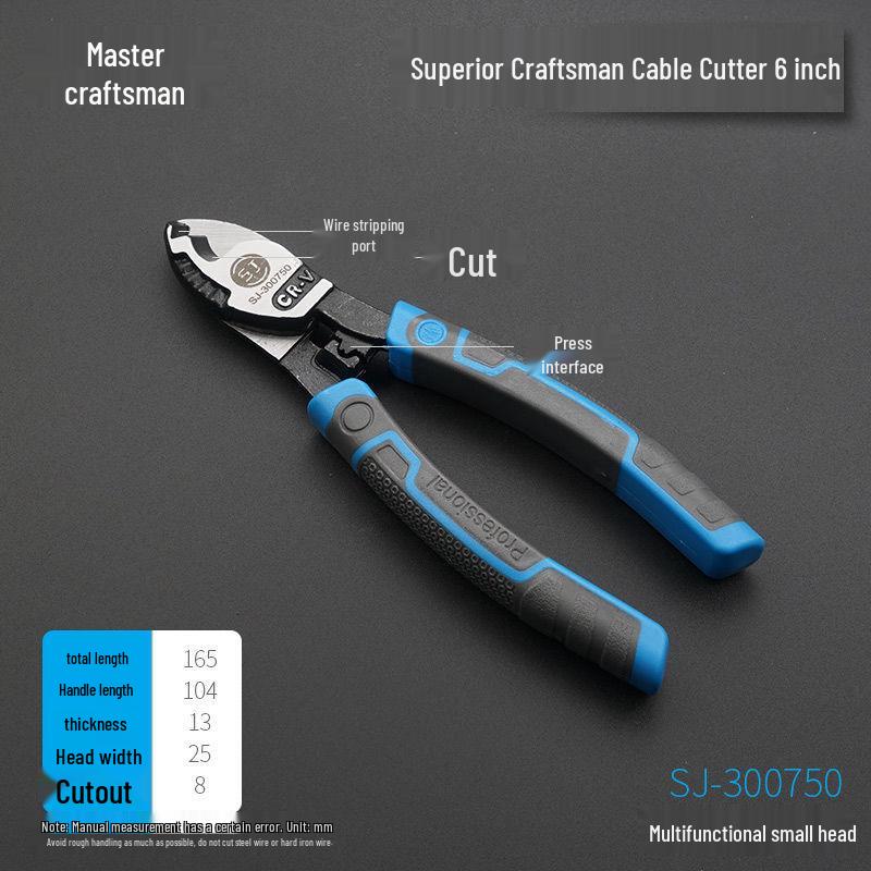 Electrician's Cable & Wire Cutter/Stripper Pliers