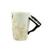 Music Piano Creative Water Cup, Ceramic Cup Breakfast Cup Water Cup