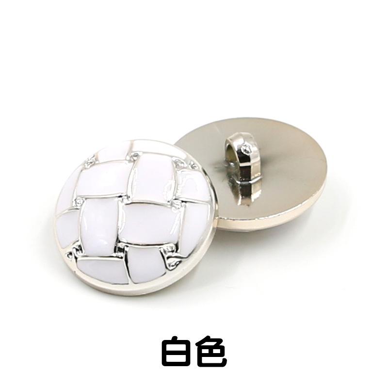 

Пластиковые пуговицы высокого класса, изысканная женская мода, костюмы, пальто, тренчи, куртки, пуговицы, аксессуары для одежды White * 22MM * Round