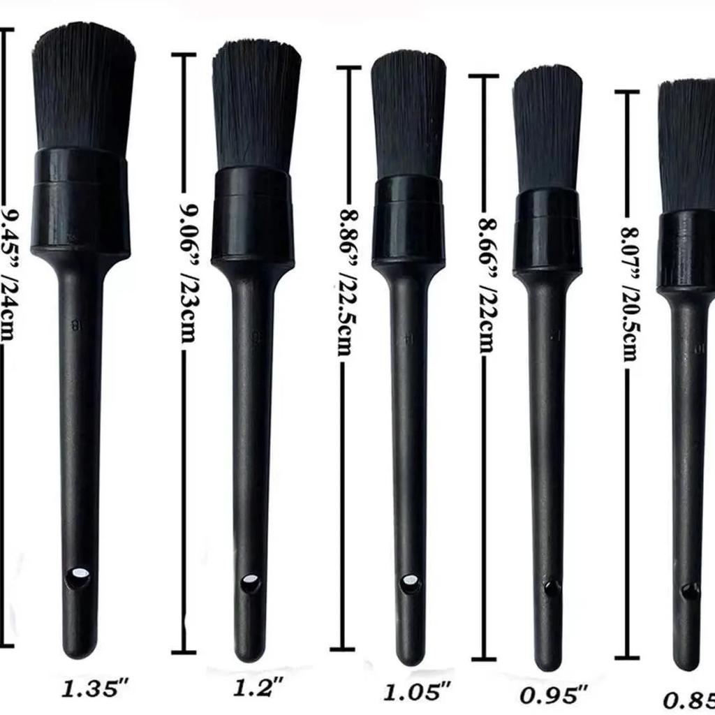 Car Cleaning Tools Kit,Car Detailing Brush Set with Carry Bag,Auto Drill Brush Set Pro Car Wash Kit for Car Interior&Exterior