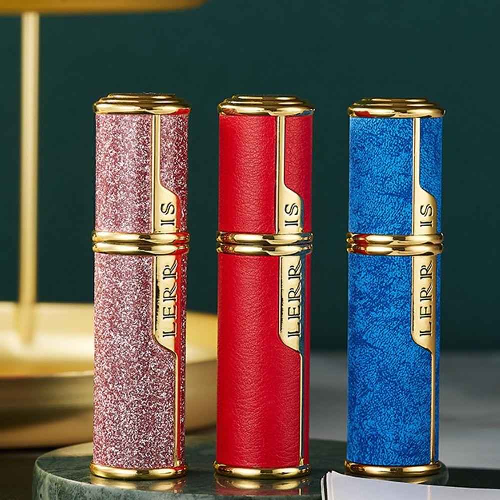Self-pumping 5ML Leather Spray Bottle Fine Mist Perfume Atomizer Refillable Bottle