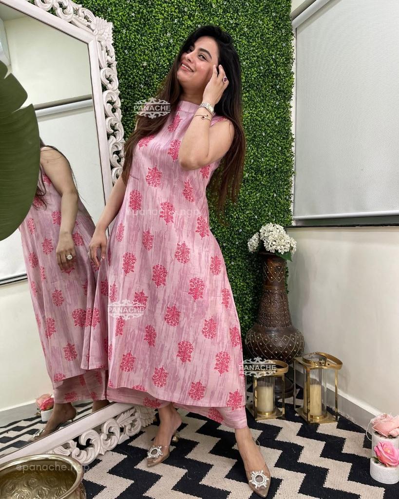 Indisches pakistanisches Top, Tunika, Kurta, Palazzo-Set, Partykleidung für Damen, Designer-Kurta-Kleid