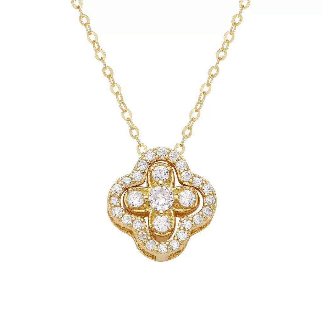 Lucky Four-Leaf Clover Titanium Steel Necklace: Women's Elegant Clavicle Chain with Versatile Design