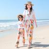 Outfit Genitori-Figli Estate 2025: Completo Pantaloni Lunghi Madre-Figlio/Figlia per Tre/Quattro