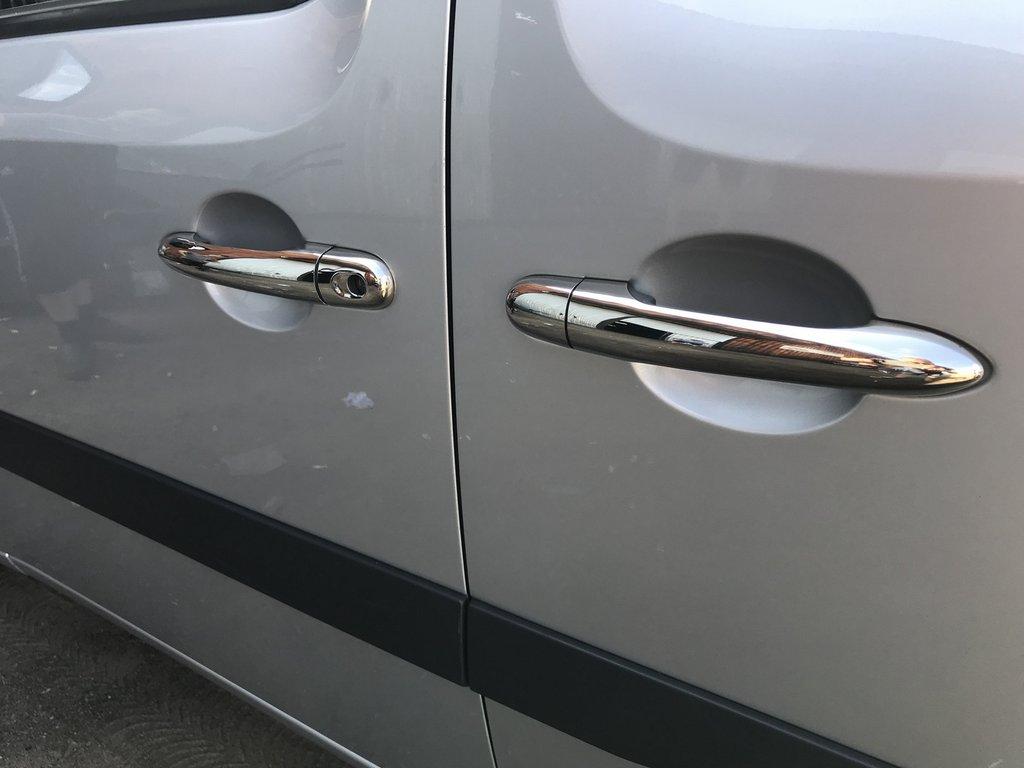 Handle Pads (stainless Steel) 4 Pcs, Carmos - Turkish Steel for Renault Kangoo 2008-2020