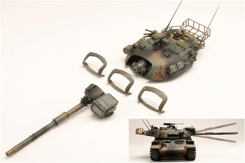 HobbyJAPAN HJ Model Kit Series Japan Ground Force Type 74 Tank Evaluation Support Unit Plastic Model No.4 1/35 Self-Defense