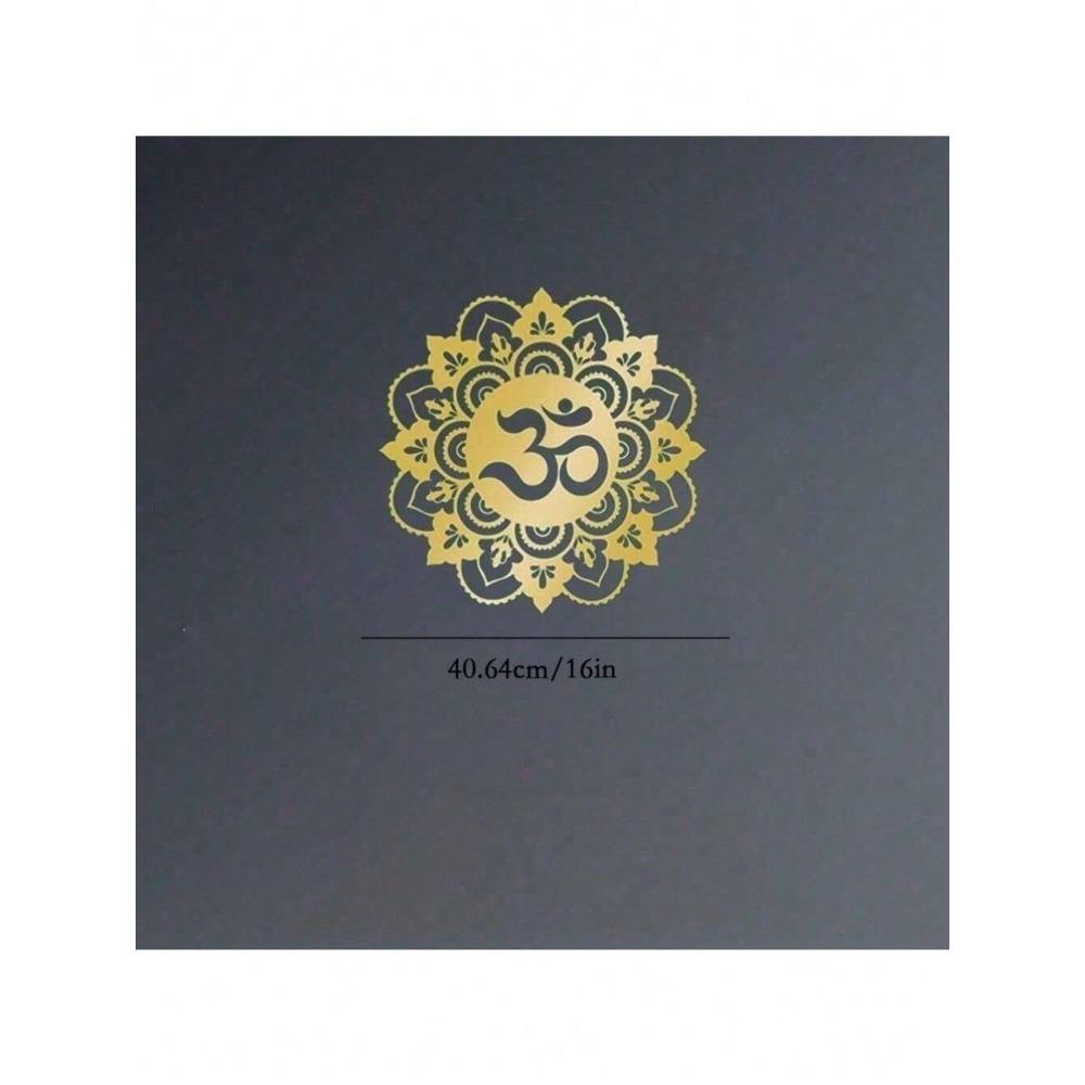 Mandala Metal Wall Art Waterproof Rustproof Yoga Meditation Home Decor Living Room Bedroom Bathroom Decoration