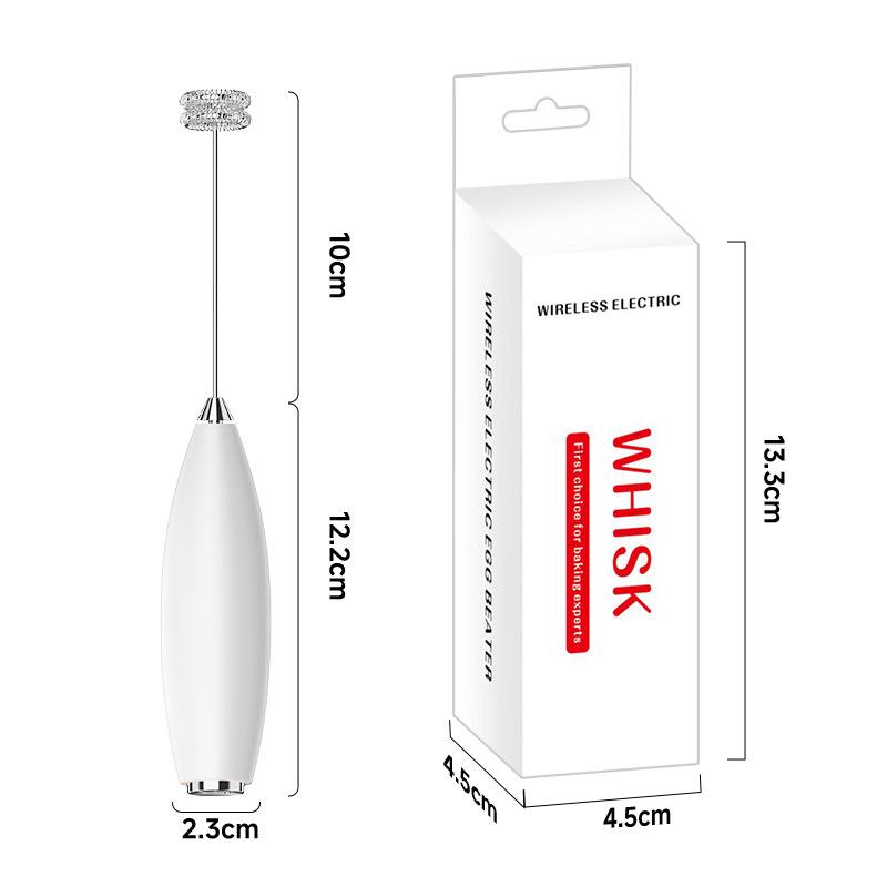 Rechargeable Electric Milk Frother and Mixer Battery-Powered Frother