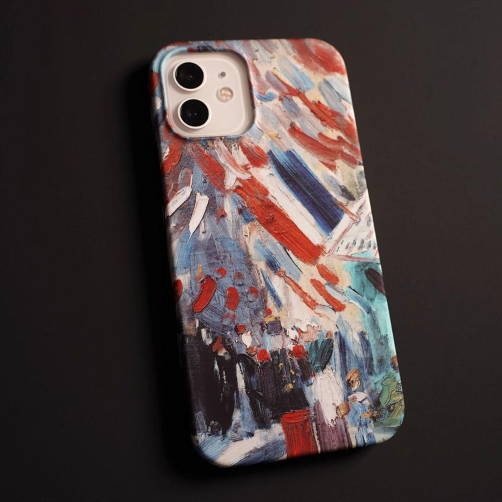 Graffiti Oil Painting for Apple 17promax Cartoon Cute for IPhone16pro Lens All-Inclusive 15 New Style