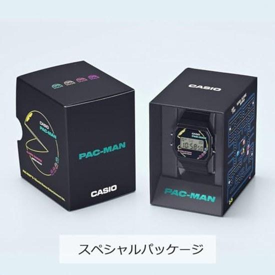 Casio Wristwatch Classic PAC-MAN Collaboration Model Made Biomass Plastic F-91WPC-1AJR Mens Black