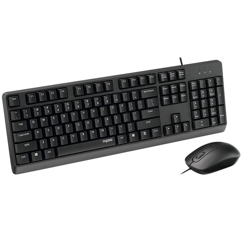 Rapoo NX1500 Wired Keyboard and Mouse Combo