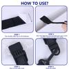 Swimming Pools Solar Cover Reel Straps Blanket Cover Reels Straps Clips Solar Cover Roller Attachment Fastener for Inground Pool