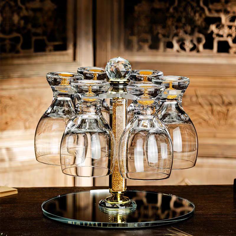 High-grade Craft Brewing Wheat Root Beer Cups Home Creative Cold Drink Cups Juice Cups Wine Cups Creative Gold Foil Beer Cups