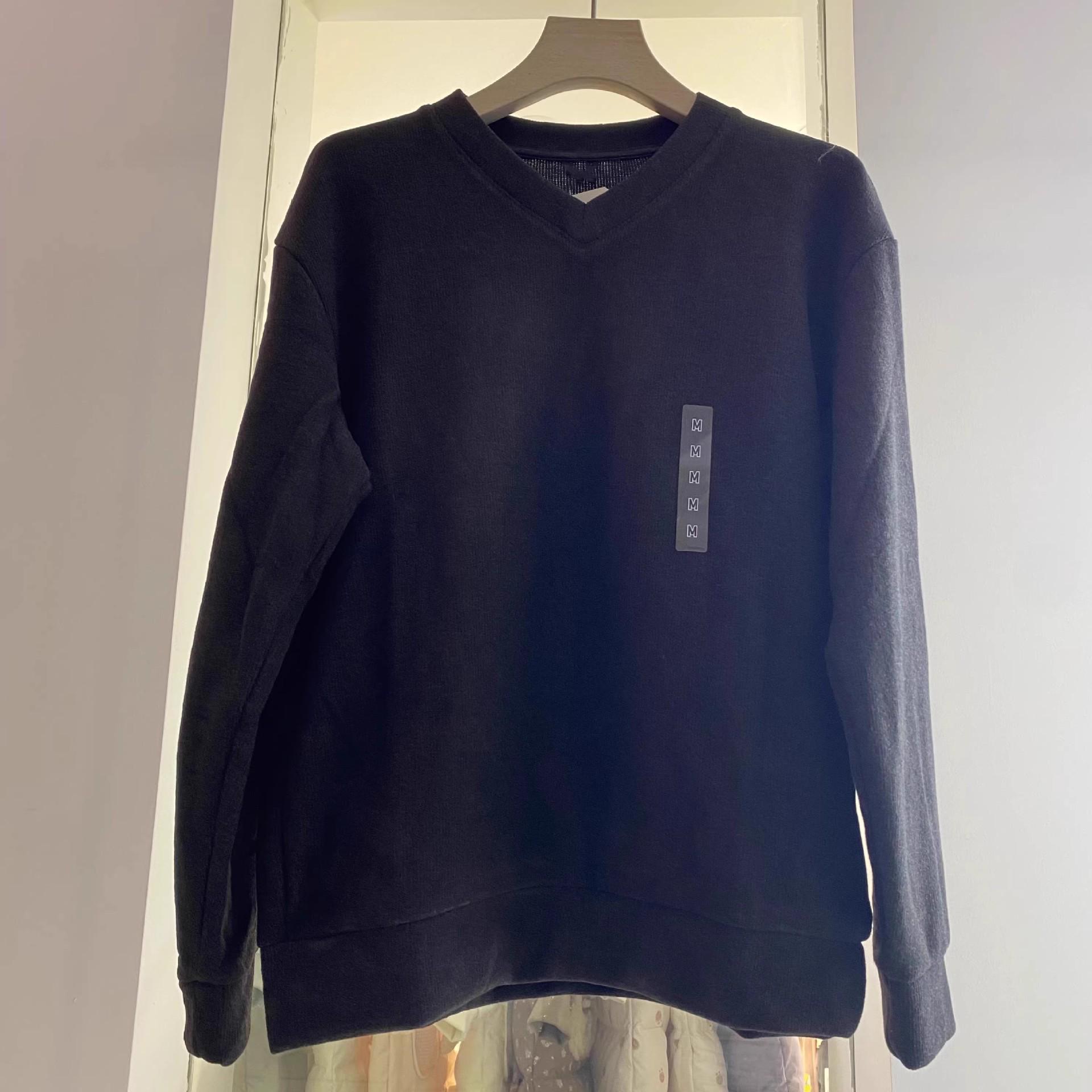 

Japanese Women s Soft Knit V-Neck Fleece Pullover 2025 Autumn/Winter Long Sleeve Shirt 479756 Medium