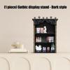 Large Floating Shelves for Wall Crystal Display Shelf Wall Mounted Storage Stand Case Box for Witch Wiccan Decors,Gift HX6C