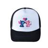 Pattern Print Stitch Baseball Cap Sun Protection Breathable Hat Gift Fashion