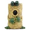 Funny Frog Planter Resin Cartoon Frog Flower Container Cute Frog Succulent Pot Small Frog Planter Ornament for Home Courtyard