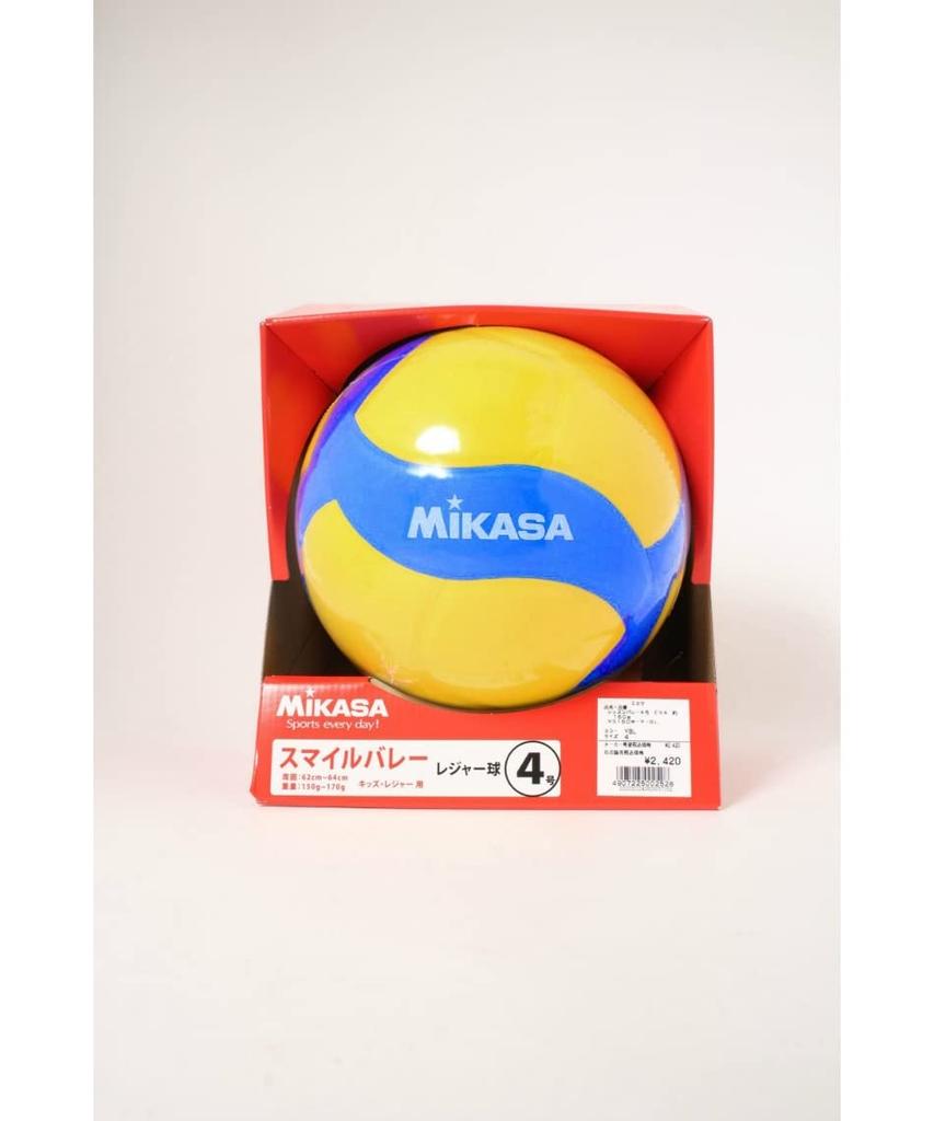 MIKASA Smile Valley No. 4 Yellow/Blue VS160W-Y-BL Recommended Internal Pressure 0.10-0.15 kgf/cm²
