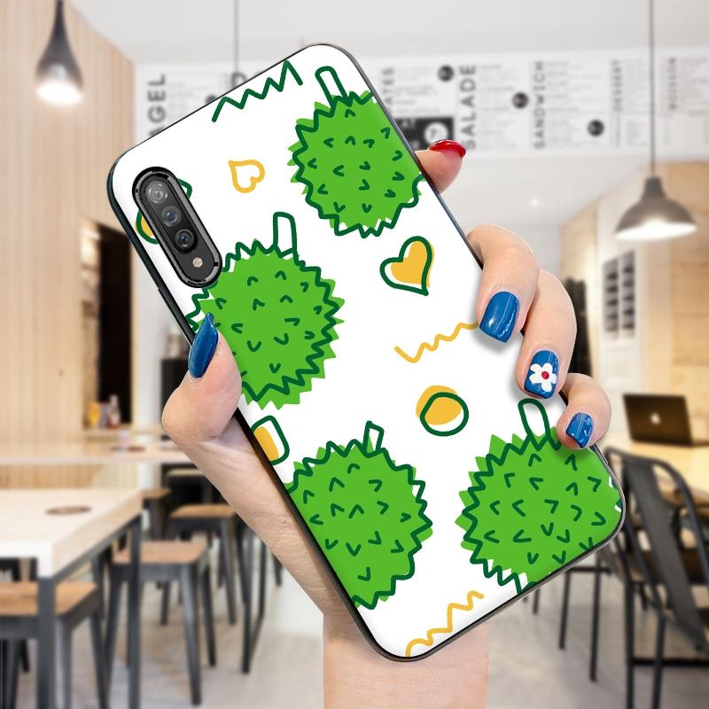 Fresh Green Pink Summer Fruit Soft Silicone TPU Phone Case for Huawei Honor 9S IPhone Samsung Galaxy A20s A21s A50s Xiaomi Redmi 8A 9A 9C OPPO Etc