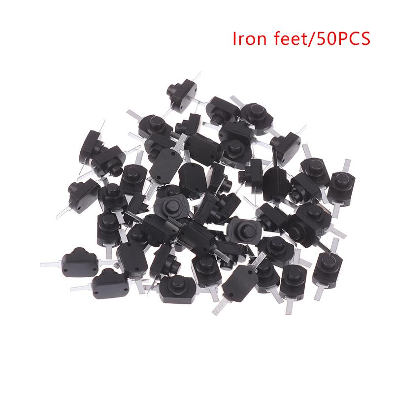 1208Yd 1288Bm Mini Druckschalter Selbstverriegelnder Schalter Rastender Ein/Aus-Schalter Mikroschalter für Elektrische Taschenlampe
