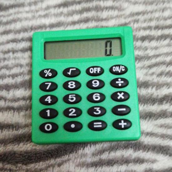 Mini Calculator Battery Accuracy Portable 8-Digit Powered High Display Student Calculator Office Supplies