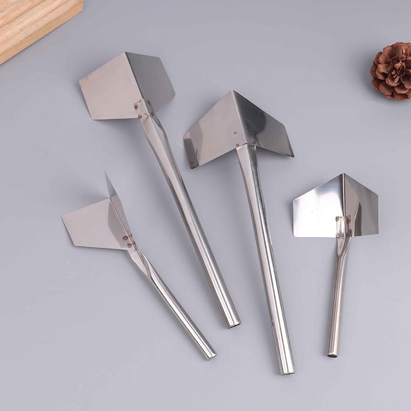 1/4Pcs Construction Tools Stainless Steel Putty Knife Drywall Scrapers Hand Tool Inside Outside Corner Scraping Puller