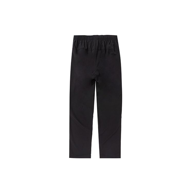 Li Ning Running Training Quick-Dry Breathable Woven Sports Pants Men Bottoms Black AYKR483-1