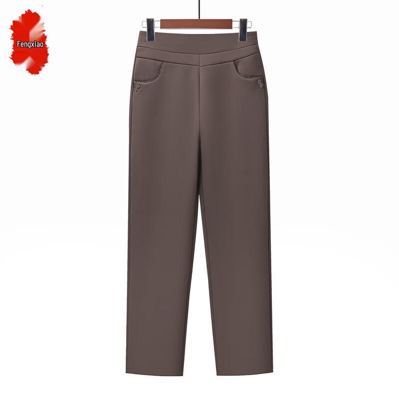 Fengxiao Middle-Aged & Elderly Women's Casual Straight-Leg Pants