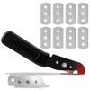 TOFAR Vinyl Wrapping Paper Back Slitter Knife Liner Cutter Blades Wallpaper Cutter for Car Wrap Window Tint Film Cutting Tool