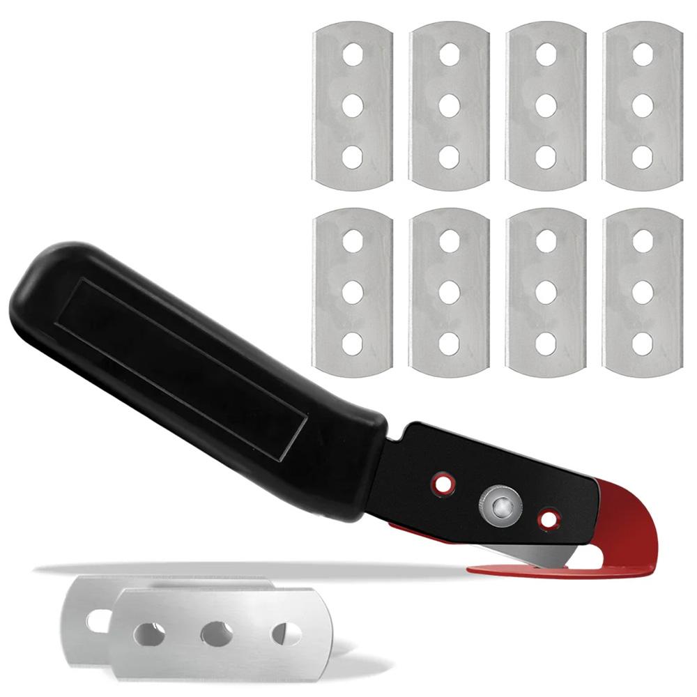 TOFAR Vinyl Wrapping Paper Back Slitter Knife Liner Cutter Blades Wallpaper Cutter for Car Wrap Window Tint Film Cutting Tool