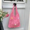 Chic Cross-Border Woven Tote: Casual, All-Match Knitted Handbag for Summer Travel