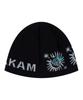AAKAM Small Sun Jacquard Beanie (Black)