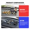 CREYLV1 For Jeep Car Dashboard Non-slip Mat Phone Key Storage Pad Wrangler Gladiator 2014 - 2021 Grand Cherokee Cherokee