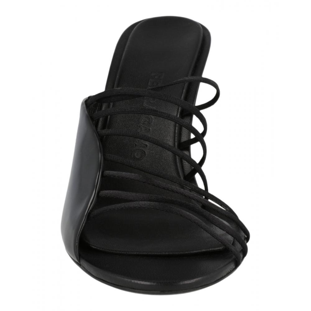 Salvatore Ferragamo Altaire Strappy Mules Black