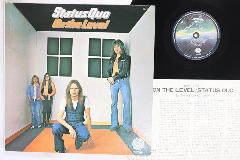 

LP Record STATUS QUO On The Level RJ6033 VERTIGO 1975 Japan Rock Used