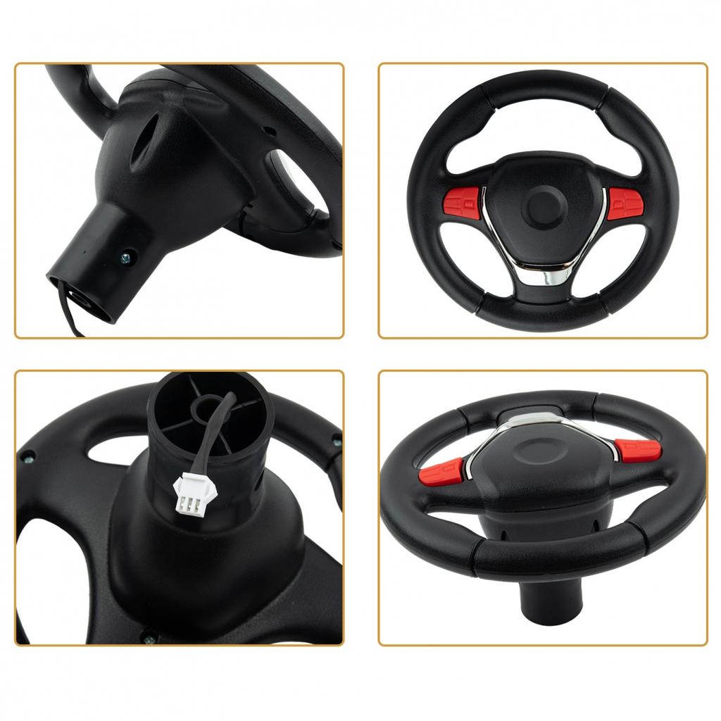 1pcs Steering Wheel Accessories For Children\'s Plastic/metal