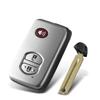 KEYYOU For Toyota Aurion Avalon Landcruiser Camry Cruiser Highlander RAV4 Smart Remote Key Case 2/3 Buttons Fob With Blade Shell