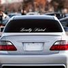 Locally Hated Car Front and Rear Windshield Sticker Reflective Auto Window Waterproof Decoration Vinyl Decals Universal